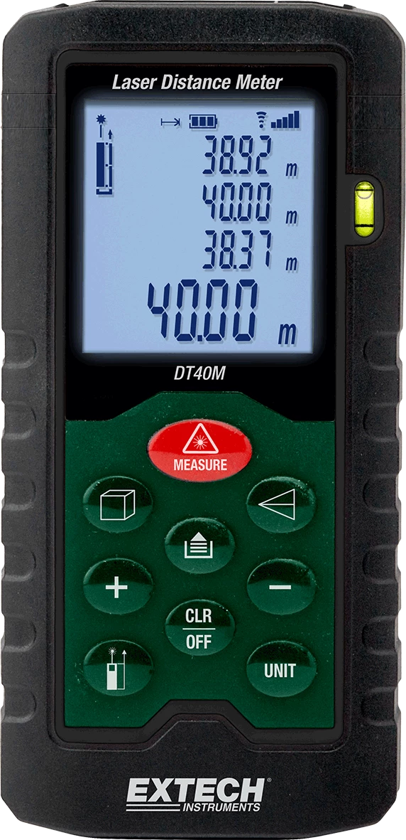 Extech DT 40M LASER DISTANCE METER, 40M