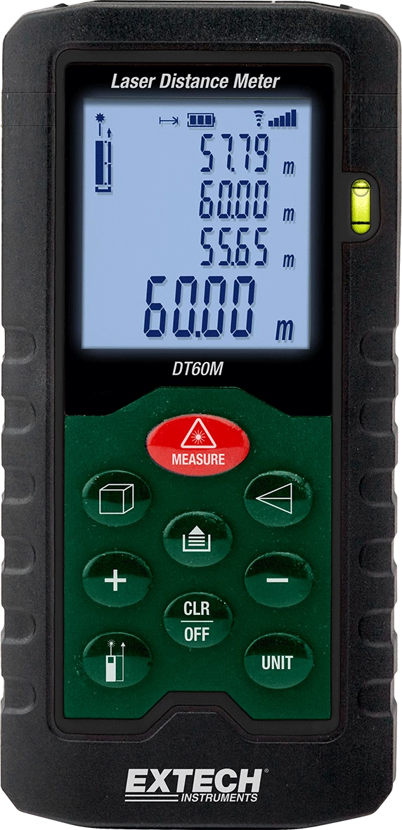 Extech DT 60M LASER DISTANCE METER, 60M