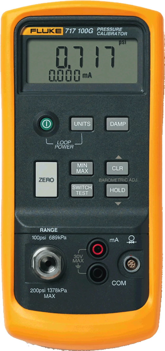 FLUKE 717 500G PRESSURE CALIBRATOR, 34.7 BAR