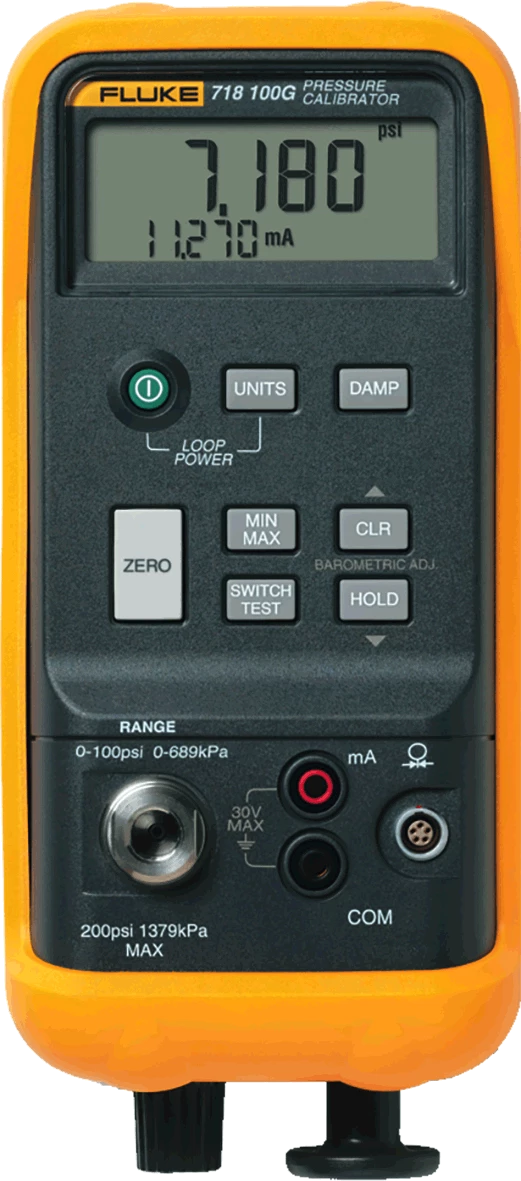 FLUKE 718 30G PRESSURE CALIBRATOR, 2 BAR