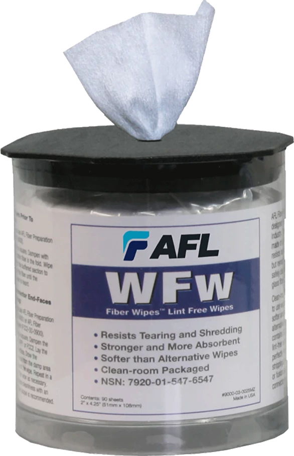 AFL NOYES FiberWipes (90 wipes)