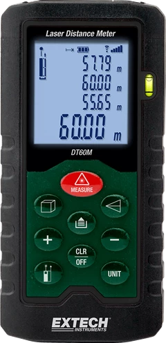 Extech DT 60M LASER DISTANCE METER, 60M