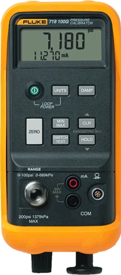 FLUKE 718 1G PRESSURE CALIBRATOR, 69 mBAR